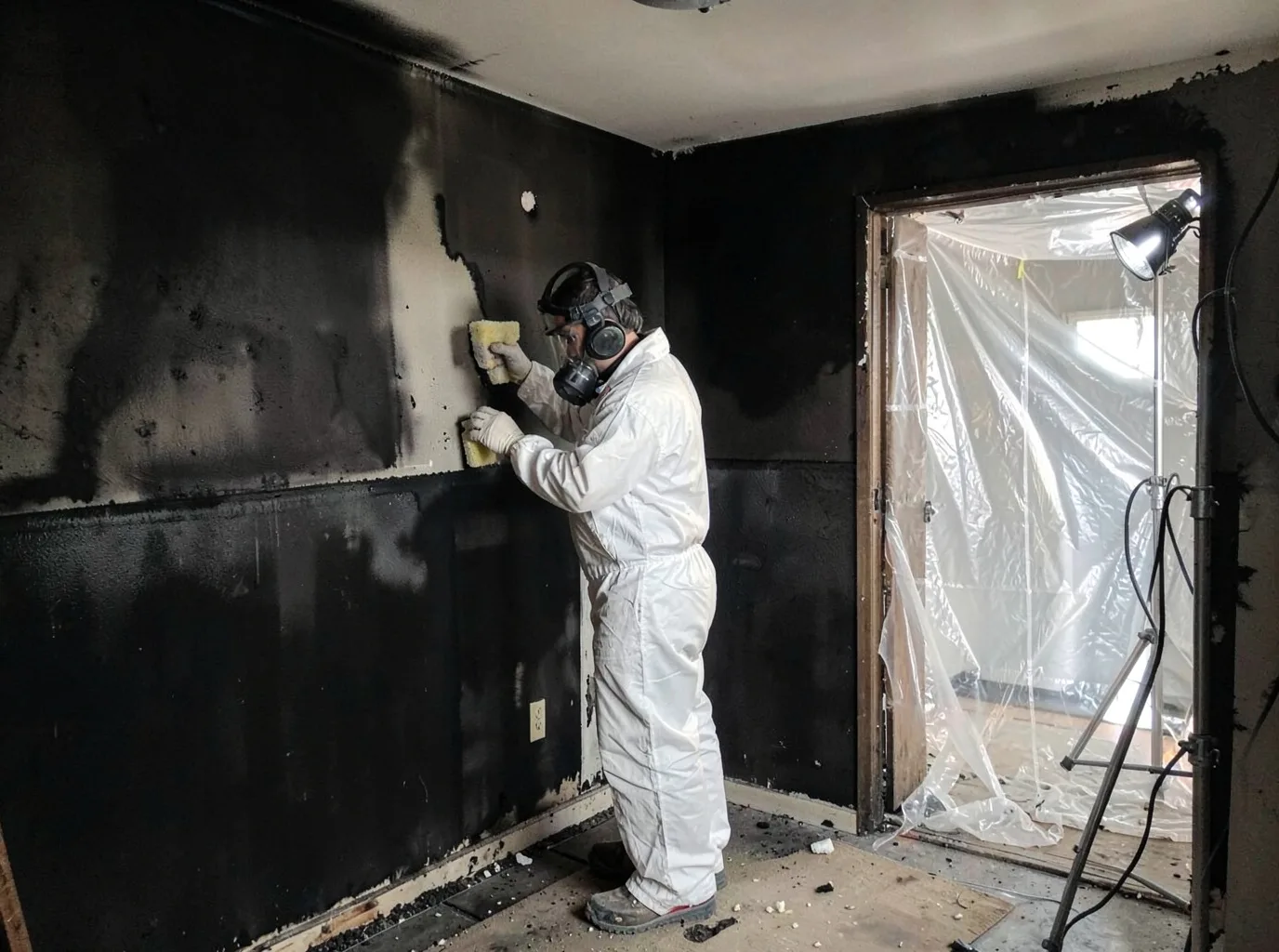 Fire Damage Restoration company in Mio, MI